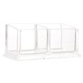 thumbnail image 1 of 1Pc Durable Acrylic Tea Bag Storage Box Coffee Sugar Bag Holder (Transparent), 1 of 4