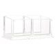 thumbnail image 1 of 1Pc Durable Acrylic Tea Bag Storage Box Coffee Sugar Bag Holder (Transparent), 1 of 4