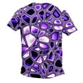 thumbnail image 6 of LYXSSBYX Big and Tall Mens Shirts Short Sleeves Clearance Casual Men's Geometry Print T Shirt Tee Graphic Tee Outdoor Daily Vacation Short Sleeve Crew Neck Shirt Spring Fall Clothing Apparel, 6 of 6