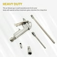 thumbnail image 3 of Tignapoo Kit de Pistolet à Air 5 Pcs avec Buses Interchangeables, Souffleur de Poussière Haute Pression, Alliage d'Aluminium & Construction en Fer, Interface 8mm, Pression de Travail 7 Mpa, Inclut 3 Buses & 2 Connecteurs, 3 of 6