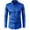 Dark Blue, variant on Under $10 Men's Dress Shirt Regular Fit Casual Long Sleeve Wrinkle Free Stretch Shirts with Pocket