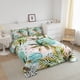 thumbnail image 2 of Juego de edredón Queen Size Palm Tree juego de cama 3pcs para Niños Niños Adolescentes Océano, 2 of 5
