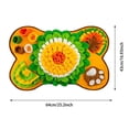 thumbnail image 2 of Interactive Pet Snuffle Mat For Slow Feeding And Foraging Boredom Relief Mental Stimulation Activity Pad For Small Medium Dogs(Style A-64X43Cm), 2 of 4