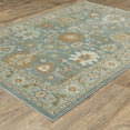 thumbnail image 2 of Oriental Weavers Maeve Area Rug - MAE02 - 3'3" x 5' - in Teal/ Rust - Vintage Inspired, Stain Resistant, Family and Pet Friendly , Entrway, Bedroom Rug, 2 of 5