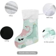 thumbnail image 3 of GZHJMY Christmas Stocking, Personalized Dinosaur Large Candy Stocking Hanging Gift, 2 PCS Xmas Stockings Decoration for Family Holiday Party Ornaments Decor Fireplace, 3 of 7