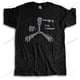 thumbnail image 1 of Camiseta negra de algodón para hombre camisa divertida con cuello redondo talla grande fórmula volver al futuro unisex gran oferta, 1 of 7