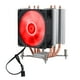 thumbnail image 3 of Disipador de calor para CPU yuxing con 4 tubos de calor y ventilador luz roja tornillo pequeño, 3 of 5