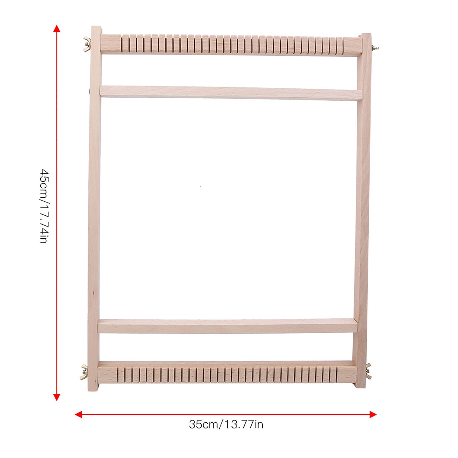 Telar De Tejer De Madera SOONHUA – Kit Completo De 25x40x3.5 Cm Con Peine, Lanzadera E Hilos, Fácil De Montar, Ideal Para Principiantes Y Niños A Partir De 3 Años
