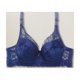 thumbnail image 1 of Sujetadores de copas suaves para mujer traje informal de encaje con retales correa ajustable ropa de descanso Sexy, 1 of 6