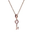 thumbnail image 4 of Charm para Pulsera LuckyLy, Dije de Llave Corazón, Acero Inoxidable, Modelo Fiona rosa UNITALLA, 4 of 8