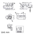 thumbnail image 4 of 3.5 mm Audio Jack Connector PCB Mount Female Socket 4Pin PJ-320A 20pcs, 4 of 4