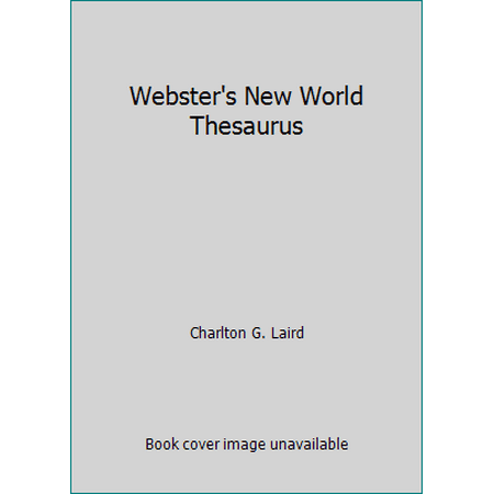 Webster's New World Thesaurus, Used [Paperback]
