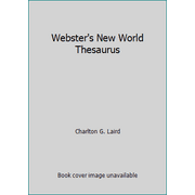 Webster's New World Thesaurus, Used [Hardcover]