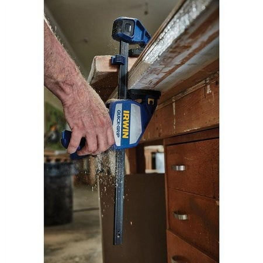 Irwin Quick-Grip XP600 12 in. x 3.75 in. D Metal/Steel Bar Clamp 600 lb. 1 pc.