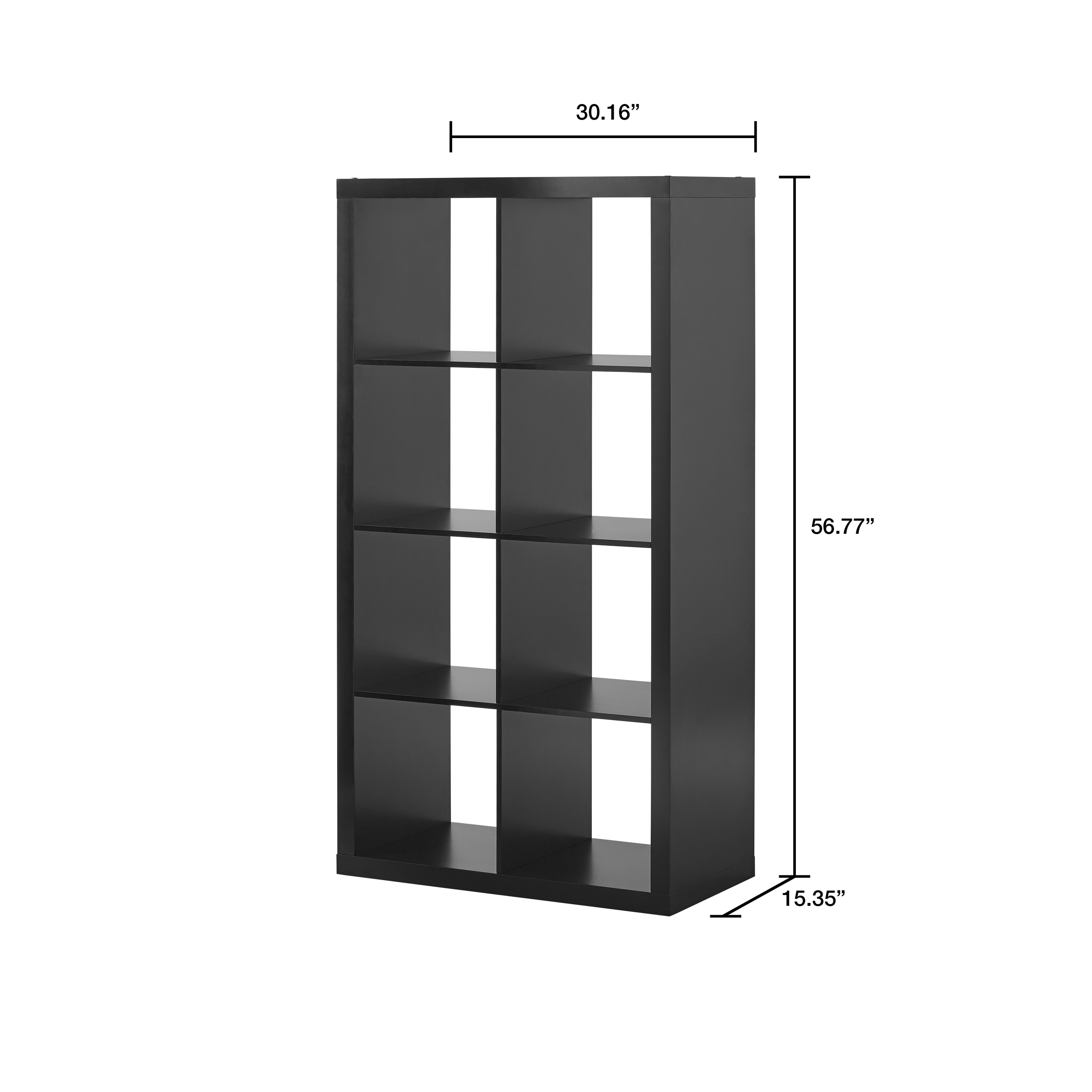 Better Homes & Gardens 8-Cube Storage Organizer, Solid Black - image 3 of 7