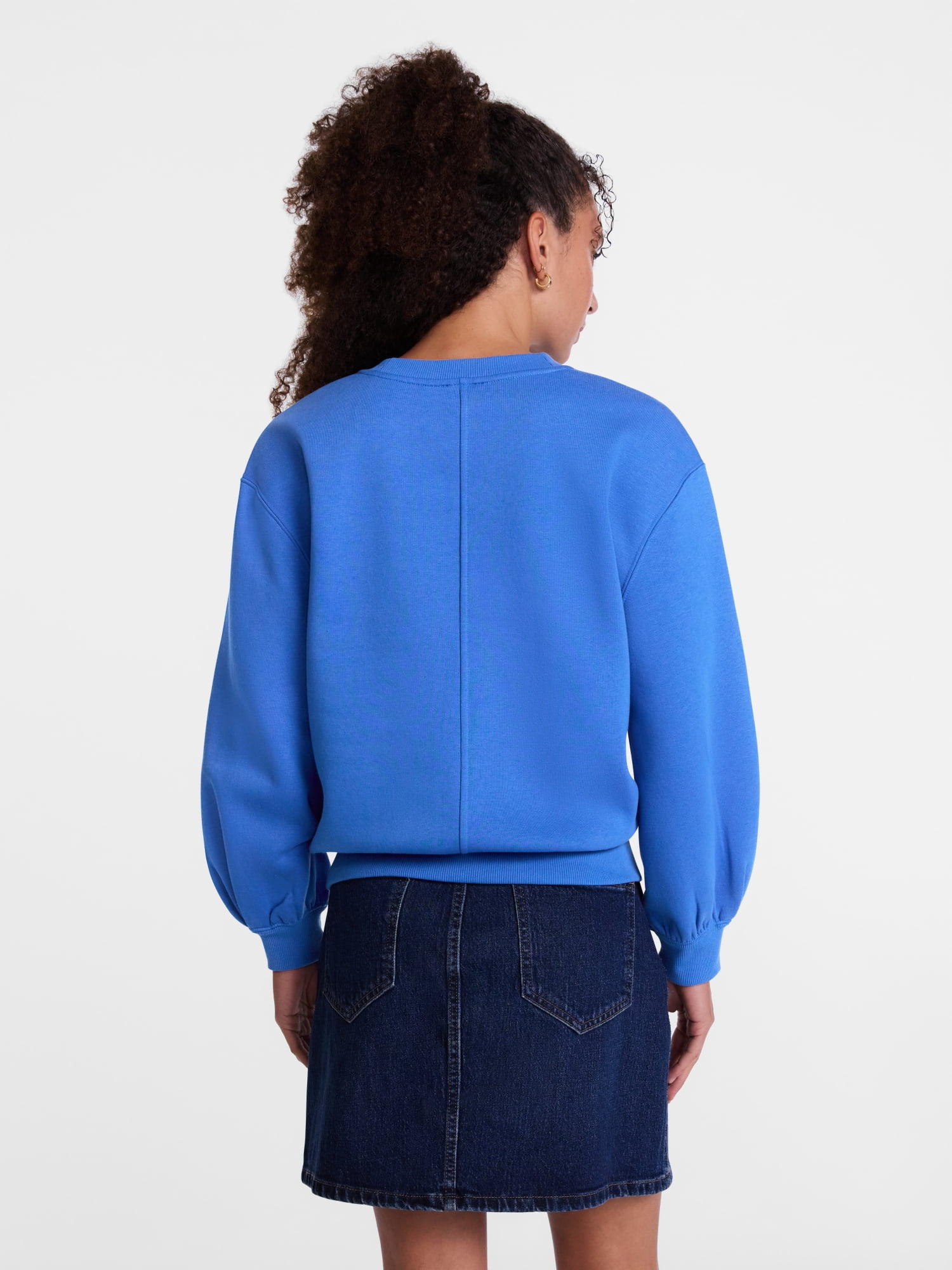 Scenario Women's and Women's Plus Crewneck Sweatshirt, Sizes XS-4X