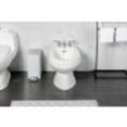 thumbnail image 4 of Kingston Brass KB321KL Knight Three-Handle Bidet Faucet, Polished Chrome, 4 of 5