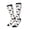 3 Black, variant on Women Crew Soft Moisture-wicking Socks Retro Rooster Pattern Design Cotton Socks, One Size fit All