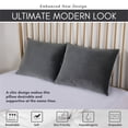 thumbnail image 3 of AeroSoft 2-pack Down Alternative Filling Cotton Standard Bed Pillows in White, 3 of 12