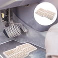 thumbnail image 1 of OUNONA Brake Clutch Pedal Pad Beige Car Accelerator Pedal Simple Design 1Pcs, 1 of 8