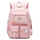 thumbnail image 1 of Laptop Backpacks 15.6 Inch School Bag College Backpack Anti Theft Travel Daypack Large Bookbags For Teens Girls Women Students, Pink, 1 of 5