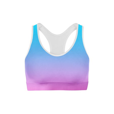 

Kioki Fika Blue Pink Ombre Sports Bra