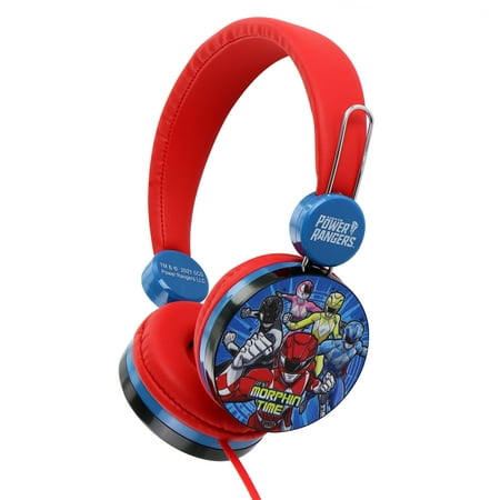 UPC: 0021331596871 | Power Rangers Kids Over The Ear Headphones