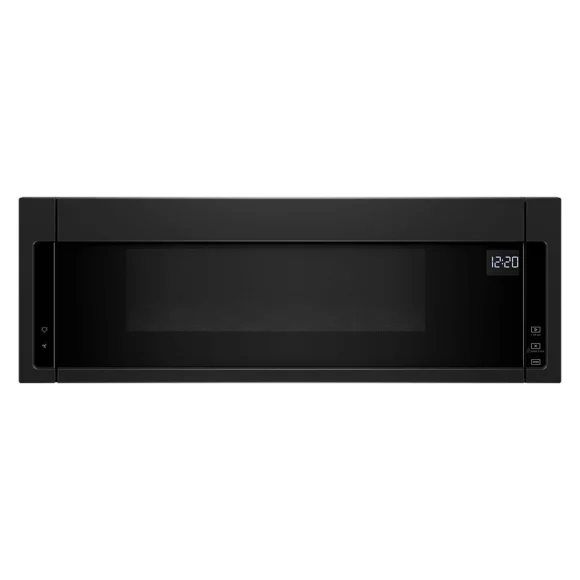 Whirlpool Hotte Micro-Ondes Combinée Profil Bas de 1,1 Pi3 au-Dessus de la Cuisinière - 400 Pi3/min Noir