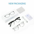 thumbnail image 7 of Tanlys 2 Pack Blue Light Blocking Glasses for Computer Eye Strain [Dry Eye & Sour Eye], Anti UV Reduce Headache Classic Bluelight Blocker Glasses Men Women, 7 of 7
