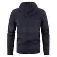 thumbnail image 3 of Gibobby Suéter cárdigan hombre Chaqueta de forro polar con cremallera completa para hombre(Marina,XG), 3 of 4