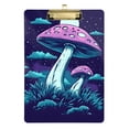 thumbnail image 6 of ALAZA Plastic Clipboard A4 Letter Size Decorative Clipboards for Students Women Men 9" x 12.5" Magic Mushroom, 6 of 6