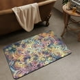 thumbnail image 3 of Bath Mat Rug,Nebulae, mandala Non Slip Quick Dry Super Absorbent Thin Bathroom Rugs Fit Under Door-Easy to clean Bathroom Floor Mats-Shower Rug for Shower Sink Bathtub(20" x 31"in), 3 of 6