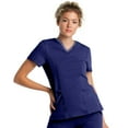 thumbnail image 1 of Urbane Impulse Slim Fit Extreme Stretch 2-Pocket V-Neck Scrub Top for Women 9105, 1 of 1