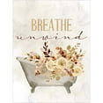 thumbnail image 2 of Great Art Now Breathe Unwind Tub by Kimberly Allen, Canvas Wall Art, 12W x 16H, 2 of 2