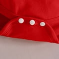 thumbnail image 6 of Sopiago Baby Girl Clothes Fall Spring Outfits Long Sleeve Ruffle Romper Love Suspender Skirt Set 12-18 Months,Red, 6 of 7