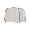 thumbnail image 1 of Curtain Across Indoor Outdoor Net Tent for Bedroom - Portable Foldable Bed Enclosure with Zip Door Instant Setup Lightweight Polyester Fabric -Top Net Versatile Use, 1 of 6