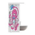thumbnail image 2 of ABPHQTO Cortina de ducha de baño de poliéster impermeable pulpo 120x180 cm, 2 of 2