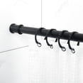 thumbnail image 5 of Mainstays Adjustable Tension Shower Curtain Rod, 44” - 72", No Drilling, Matte Black, 5 of 10