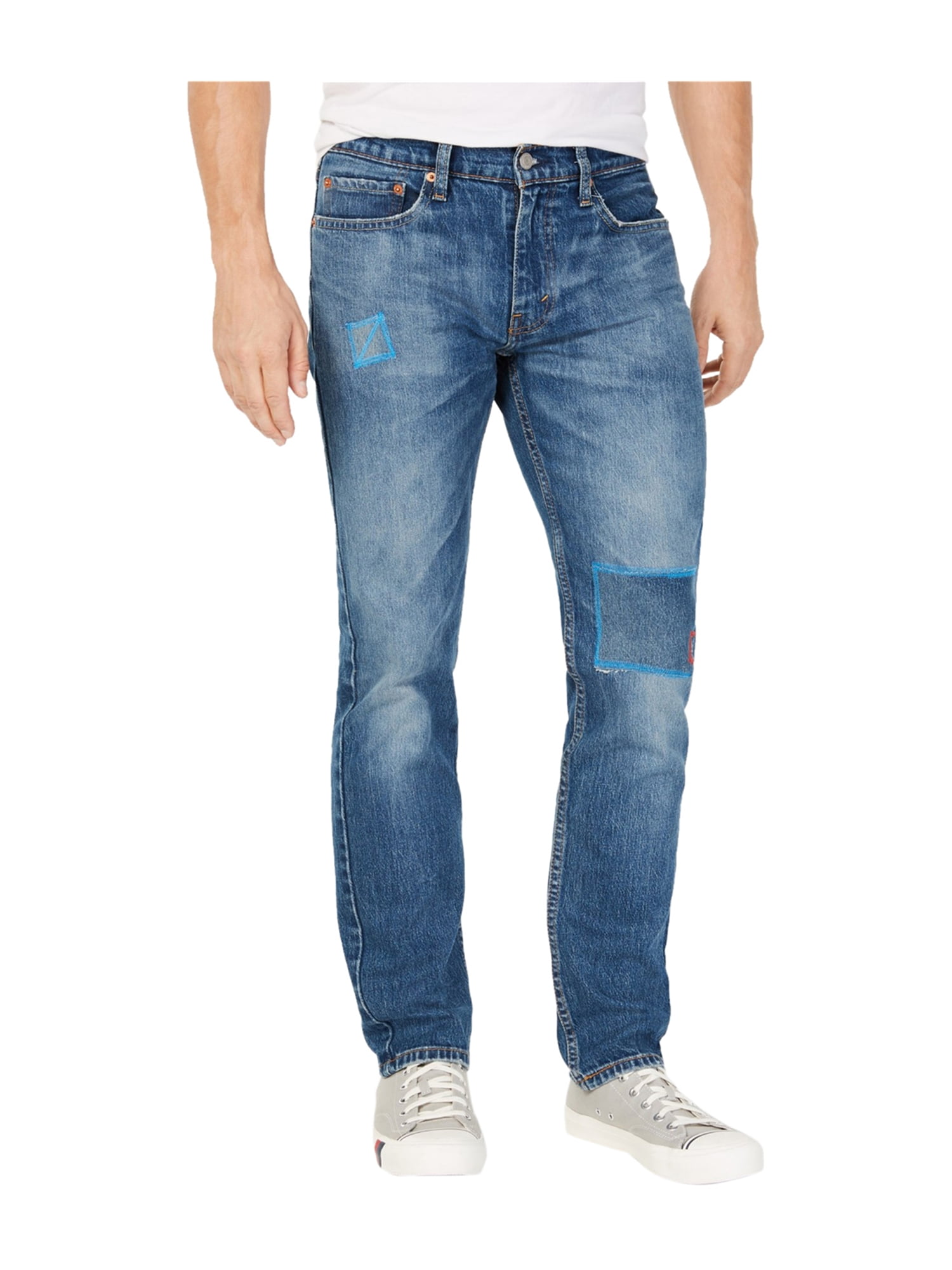 Levis Mens 511 Embroidered Slim Fit Jeans medblue 31x30 | Walmart Canada