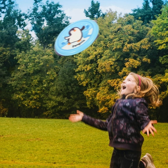 WRITWAA Soft Foam Flying Disc Toy Sky , Lightweight Outdoor Disc Toss Game for Kids and Adults, 1 Piece