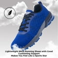 thumbnail image 5 of AOV Mens Running Shoes Casual Tennis Athletic Gym Fashion Lightweight Sneakers Blue US 9.5, 5 of 6