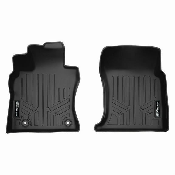 SMARTLINER All Weather Protection Custom Fit Black 1st Row Floor Mat Liner Set Compatible With 2020-2025 Toyota Camry (Only Fits AWD Models)