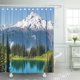 thumbnail image 1 of ABPHQTO Blue Lake y Glacier Peak en Washington EE. UU. Cortina de ducha verde 160x180 cm, 1 of 1