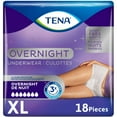 thumbnail image 1 of TENA, Incontinence Underwear for Women, Postpartum and Bladder Control, Overnight Absorbency, Extra Large, 18 Count, 1 of 8
