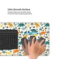 thumbnail image 5 of Disketp Dinosaurs and Tropical Leaves Gaming Mouse Mat Long Extended Mouse Pad Desk Mat Non-Slip Rubber Mice Pads Stitched Edges(315.5 x 16 x 0.12 Inches), 5 of 8