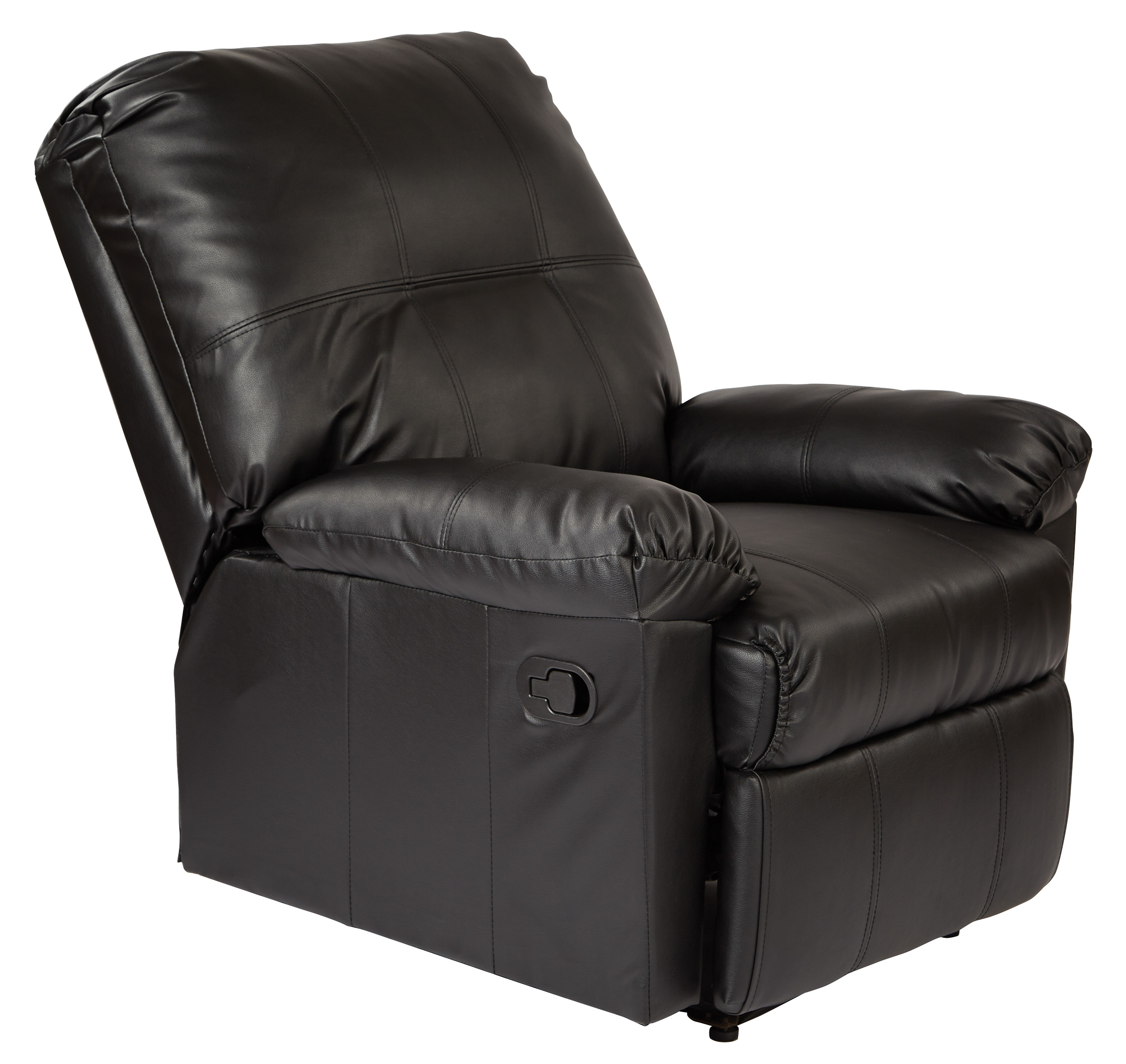Kensington Faux Leather Recliner, Multiple Colors