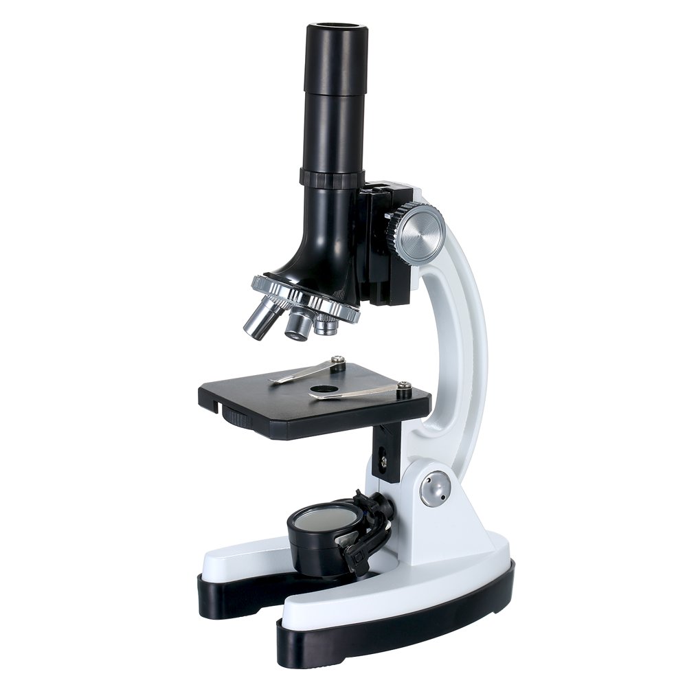Children' s Microscope Kit Large Eyepiece 100X1200X High Definition