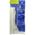 thumbnail image 2 of 2 Pair Per Pack 12" White ABS Side Shelf Supports, 2 of 2