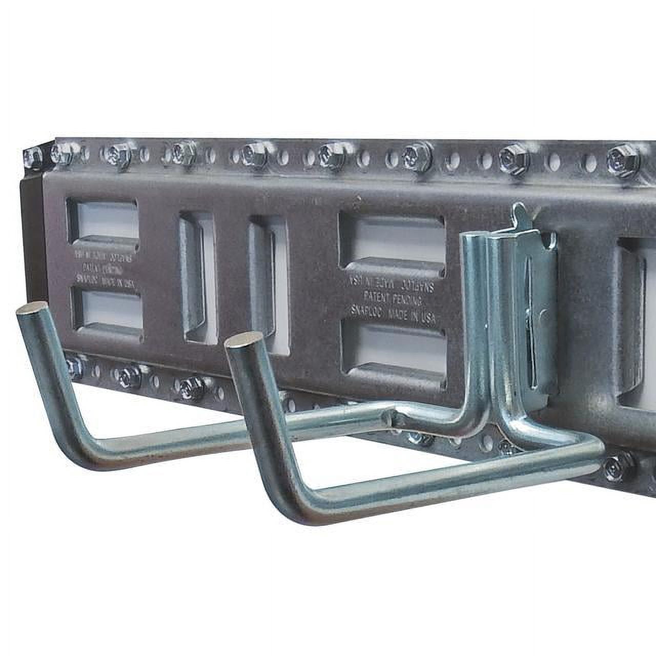 SNAP-LOC Multi-Purpose J-Hook Dual 8" Hanger 10-Pack, Logistic Tie-Down for Pickups, Trucks, Trailers