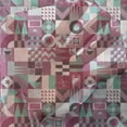 thumbnail image 3 of Mid Century Tulle Curtains with Rod Pocket, Rich Pattern of Motifs from Fifties Groovy and Unusual Forms Checkered Design, Sheer Drape for Wedding Party 2 Panels, 7 Sizes, Multicolor, by Ambesonne, 3 of 3